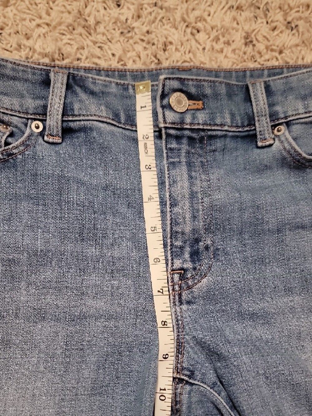 Talbots Light Blue Denim Shorts - Picture 7 of 8